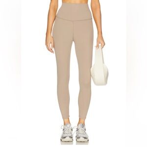 Splits59 Airweight Super High Waist 7/8 Legging Latte Beige Revolve XS